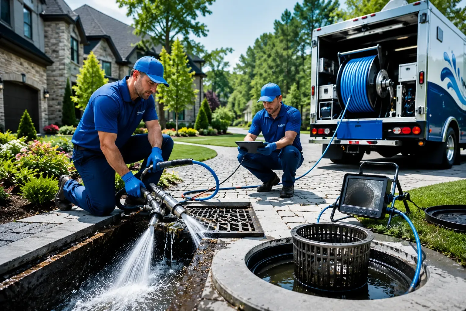 Local outdoor drain cleaning professionals in Matthews, IN