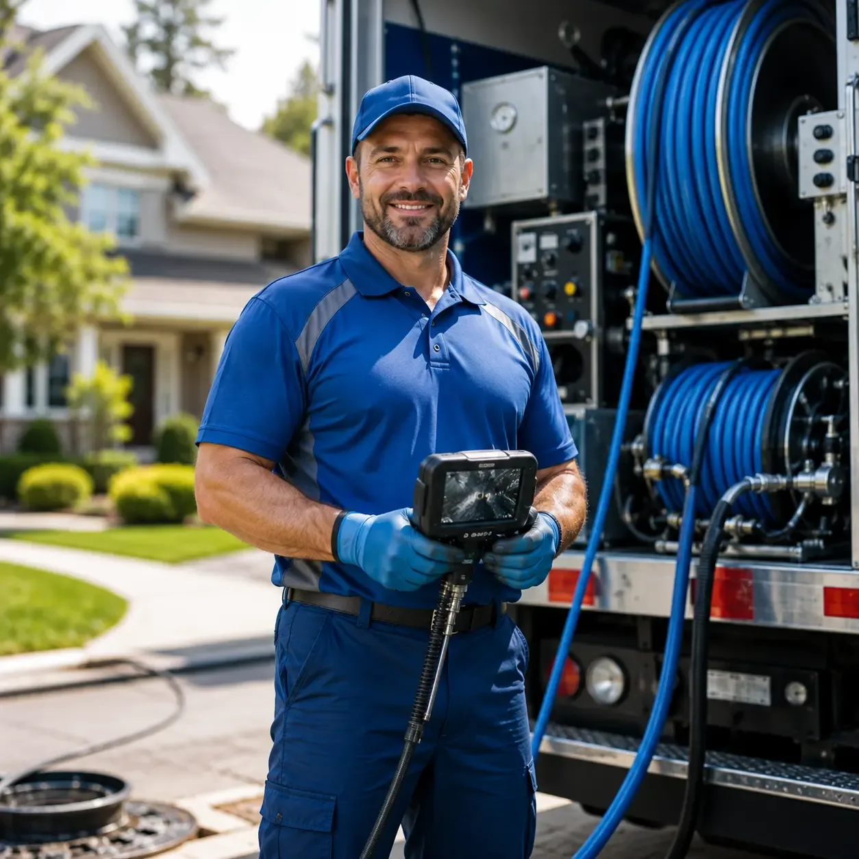 Local outdoor drain cleaning specialists in Matthews, IN